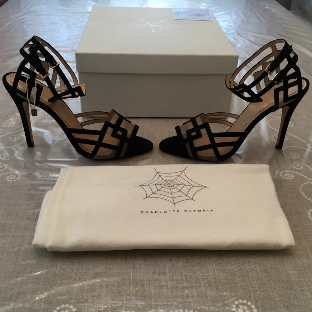 Charlotte Olympia Between The Lines Sandals